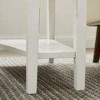 Table d'angle inclinable Leick Home avec étagère