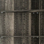 Armoire d'angle de 66 pouces de haut avec éclairage LED