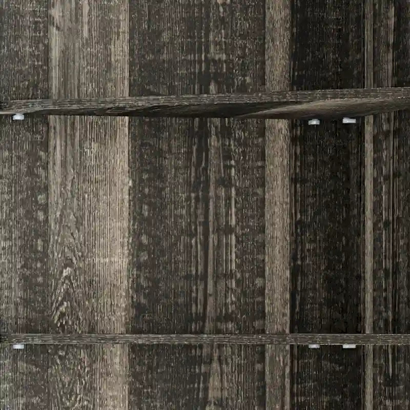 Armoire d'angle de 66 pouces de haut avec éclairage LED