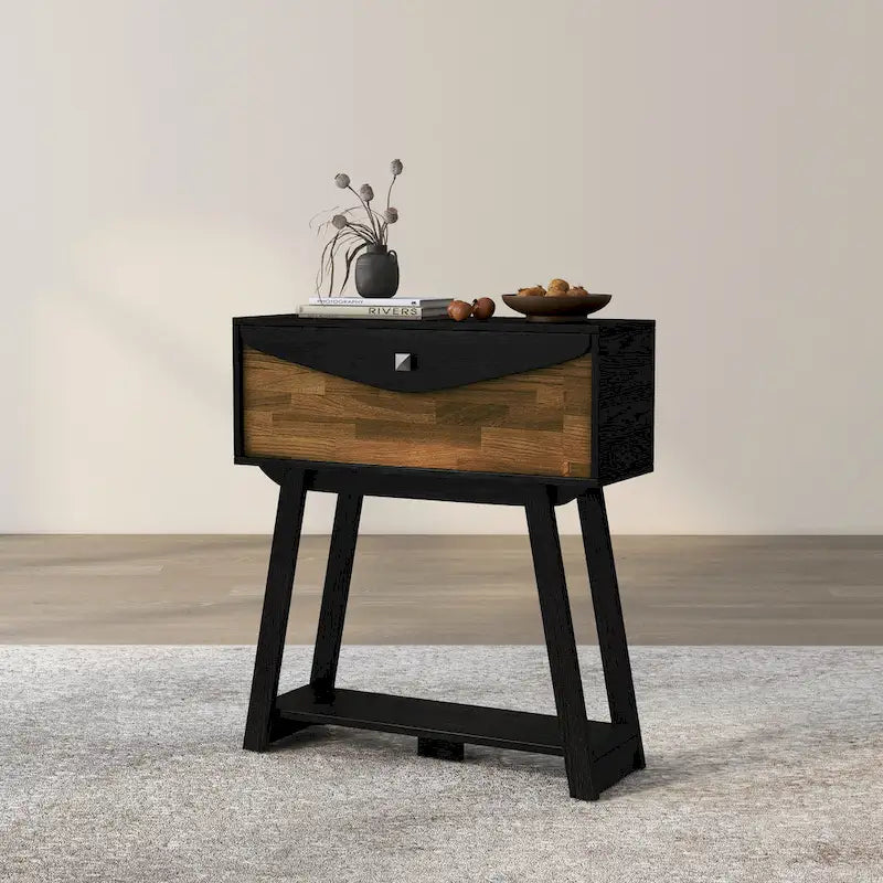 Console moderne DH BASIC 32 pouces à 1 étagère et 1 tiroir par Denhour