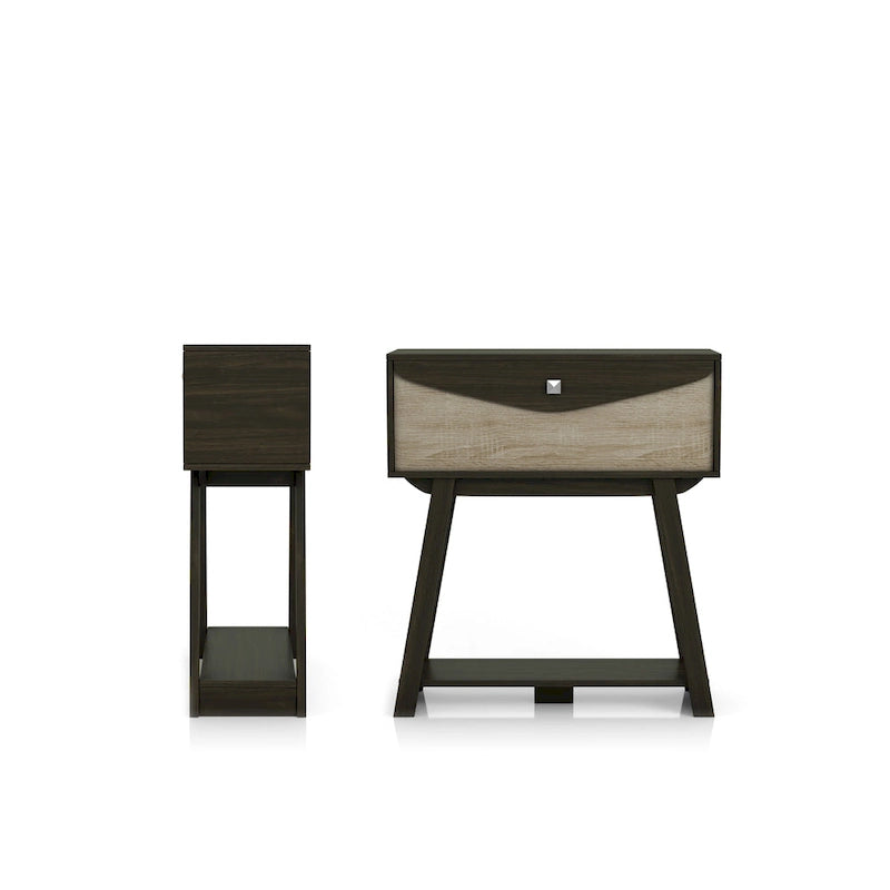 Console moderne DH BASIC 32 pouces à 1 étagère et 1 tiroir par Denhour