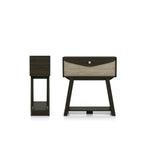 Console moderne DH BASIC 32 pouces à 1 étagère et 1 tiroir par Denhour