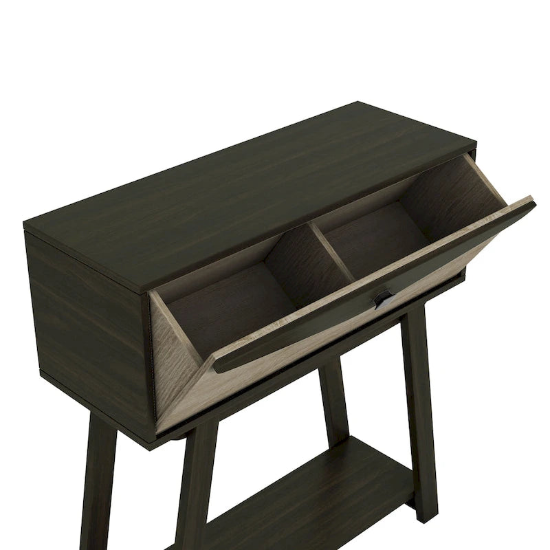 Console moderne DH BASIC 32 pouces à 1 étagère et 1 tiroir par Denhour