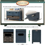 Banc de rangement Nestfair pour entrée avec panier amovible et 2 tiroirs