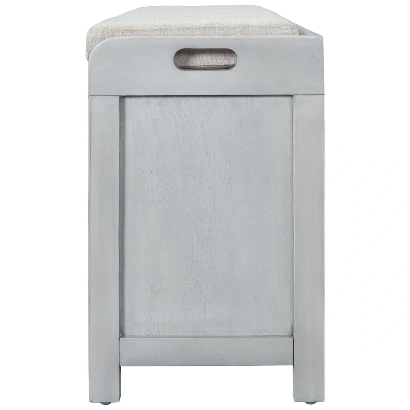 Banc de rangement Nestfair pour entrée avec panier amovible et 2 tiroirs