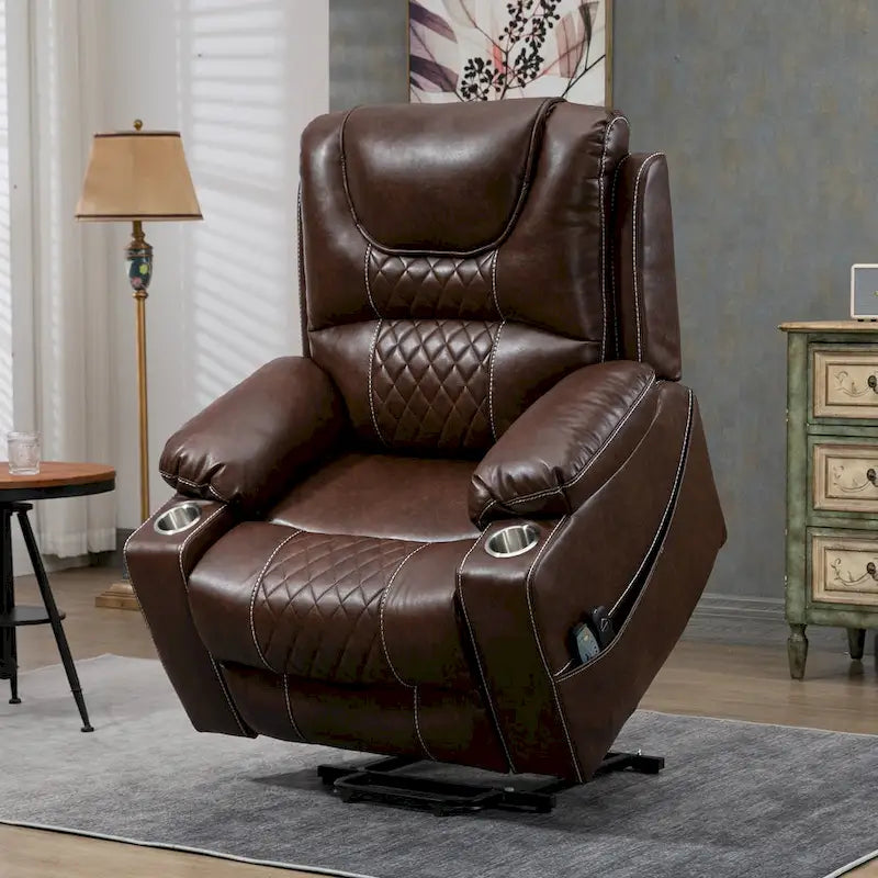 Oversized Electric Recliner Chair Elderly Power Lift Chair, 400 lbs.