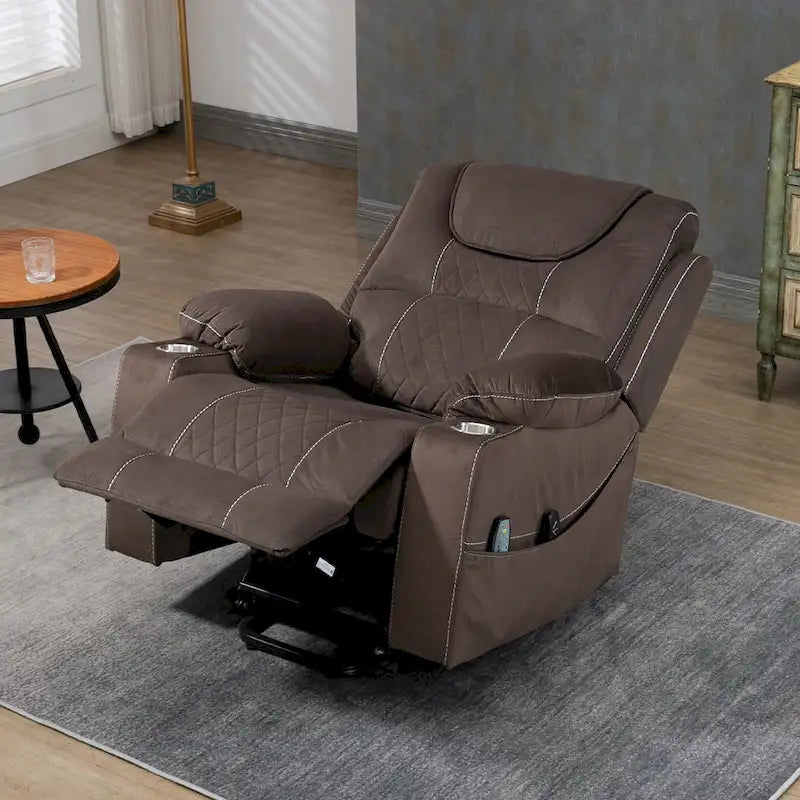 Fauteuil inclinable électrique surdimensionné, fauteuil releveur électrique pour personnes âgées, 400 lbs.