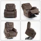 Fauteuil inclinable électrique surdimensionné, fauteuil releveur électrique pour personnes âgées, 400 lbs.