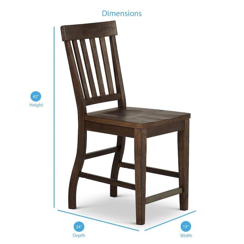 Ensemble de salle à manger 9 pièces Steve Silver Cottonville, hauteur comptoir