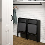 Ensemble table pliante en vinyle et chaises en tissu COSCO 5 pièces - 5 pièces