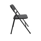Ensemble table pliante en vinyle et chaises en tissu COSCO 5 pièces - 5 pièces