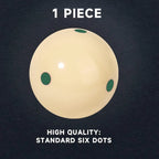 Boules de billard réglementaires GSE 2-1/4. Boules d'entraînement Pro-Cup.