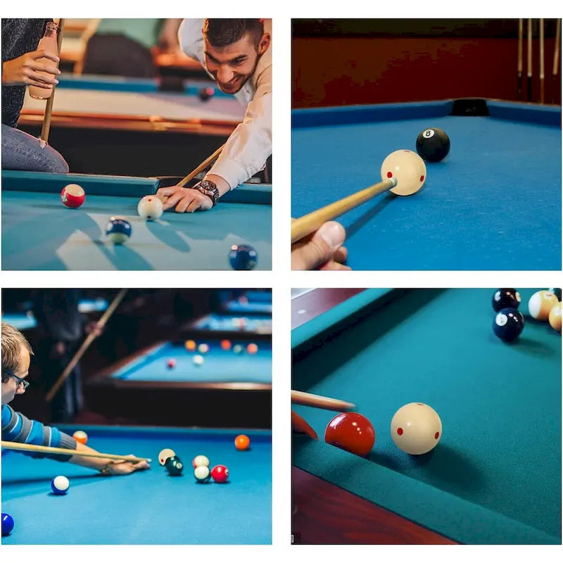 Boules de billard réglementaires GSE 2-1/4. Boules d'entraînement Pro-Cup.