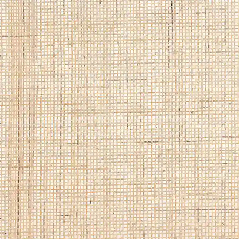 bali &amp; pari Tête de lit bohème moderne en bois de Bayur et rotin naturel Aurelia