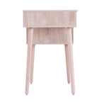 SEI Furniture Harzen Storage Vanity with Mirror