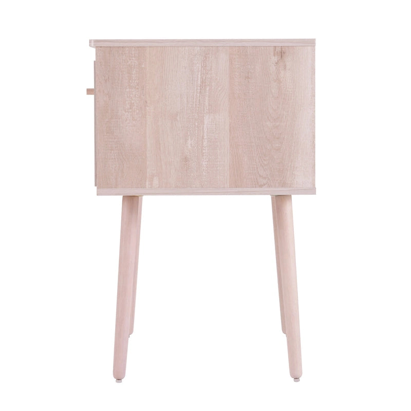 Meuble coiffeuse de rangement Harzen de SEI Furniture avec miroir