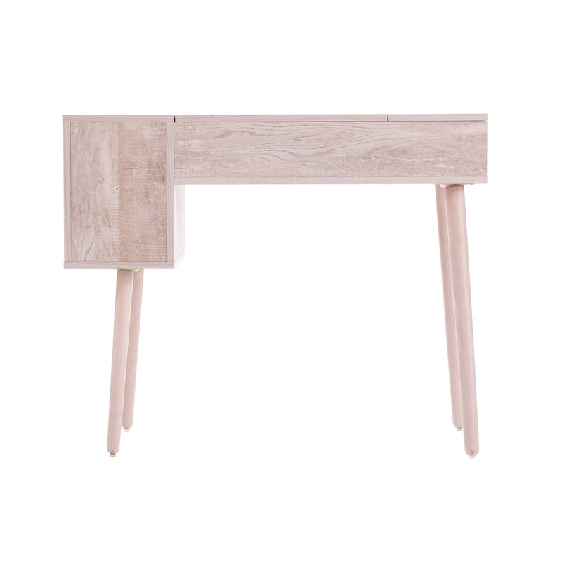 Meuble coiffeuse de rangement Harzen de SEI Furniture avec miroir