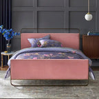 Angelo:ACCUEIL Lit plateforme rembourré Doreen pour lit queen