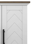 Meuble TV pour téléviseurs jusqu'à 80 pouces avec cheminée électrique et ports de chargement USB