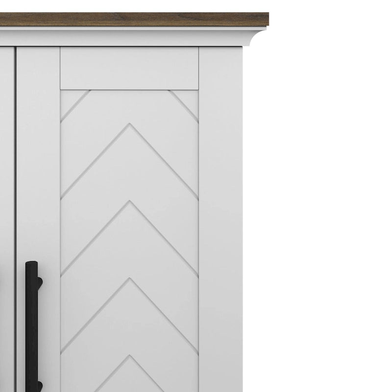 Meuble TV pour téléviseurs jusqu'à 80 pouces avec cheminée électrique et ports de chargement USB