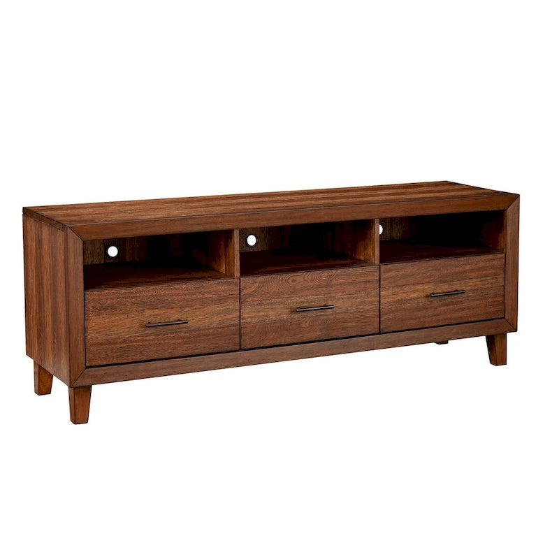 Meuble TV en bois Origins by Alpine Trinidad, couleur caramel (marron)