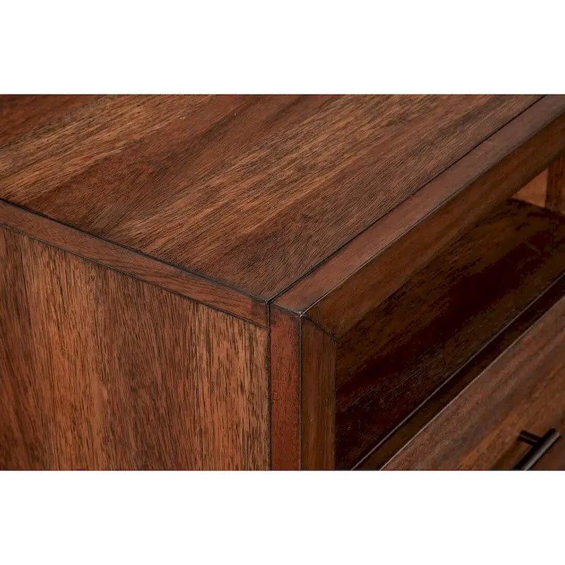 Meuble TV en bois Origins by Alpine Trinidad, couleur caramel (marron)