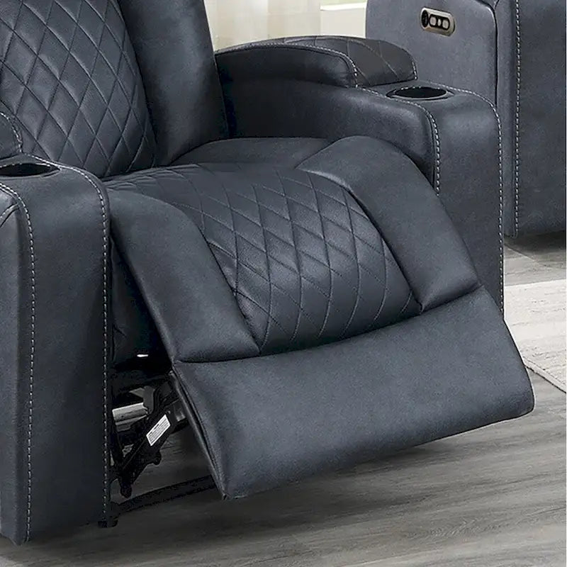 Fauteuil inclinable électrique avec porte-gobelets