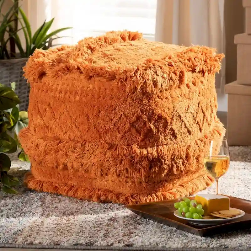 Pouf ottoman marocain Koroh de Curated Nomad