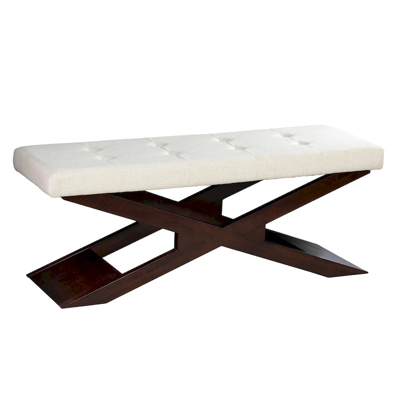 Banc d'entrée rembourré Haddix de SEI Furniture