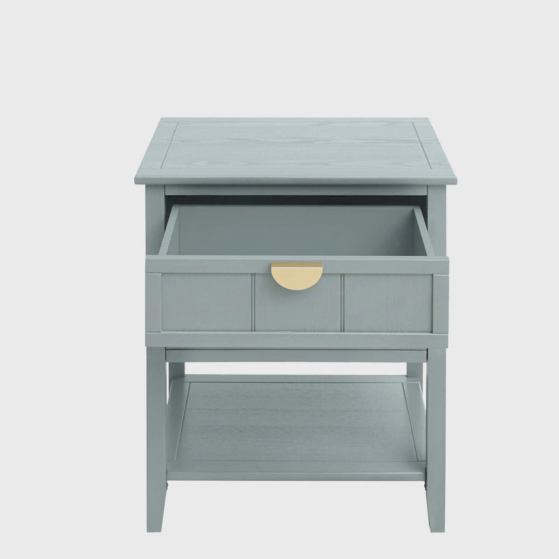 Table d'appoint à 2 tiroirs