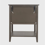 Table d'appoint à 2 tiroirs