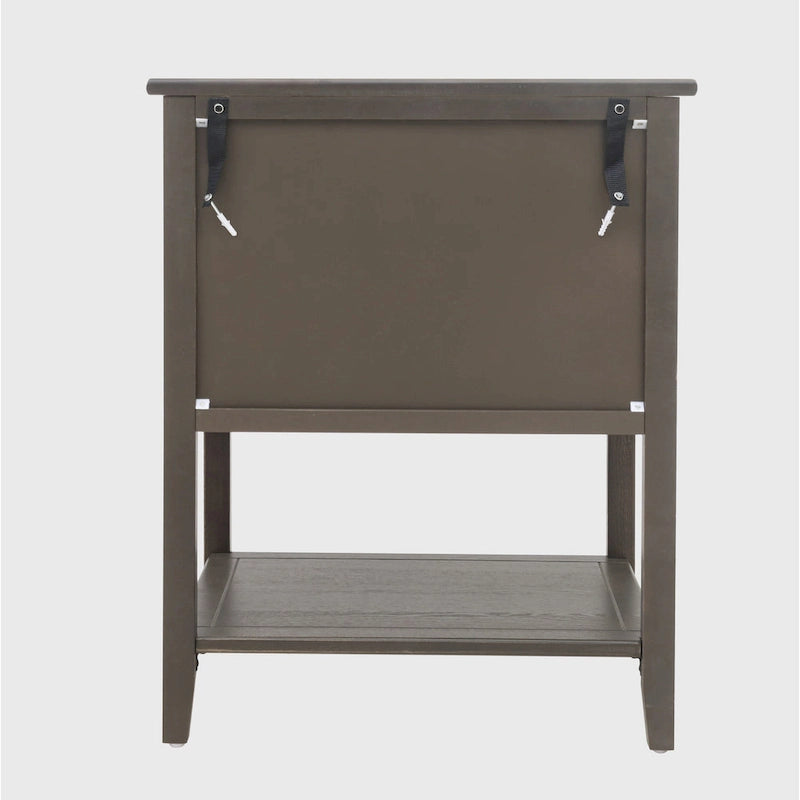 Table d'appoint à 2 tiroirs