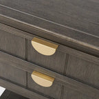 Table d'appoint à 2 tiroirs