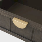 Table d'appoint à 2 tiroirs