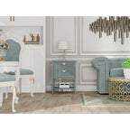 Table d'appoint à 2 tiroirs