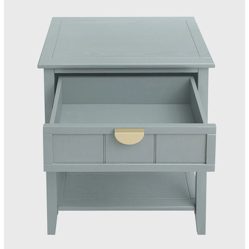Table d'appoint à 2 tiroirs
