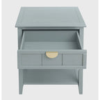Table d'appoint à 2 tiroirs