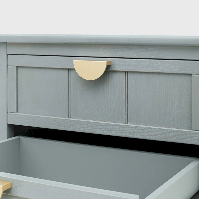 Table d'appoint à 2 tiroirs