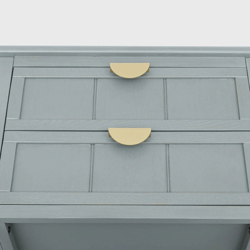 Table d'appoint à 2 tiroirs