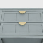 Table d'appoint à 2 tiroirs