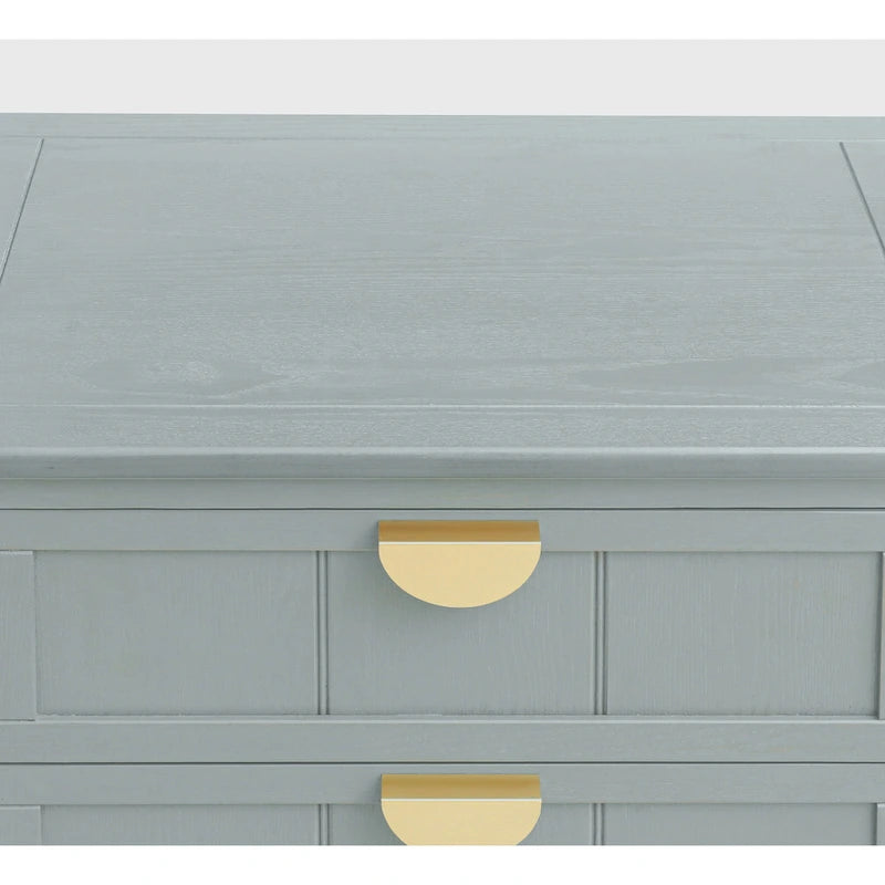 Table d'appoint à 2 tiroirs