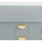 Table d'appoint à 2 tiroirs