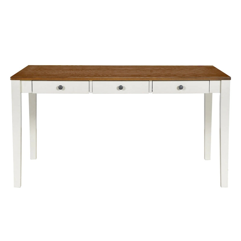 Ensemble de table à manger en bois Merax style milieu du siècle, 6 pièces