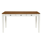 Ensemble de table à manger en bois Merax style milieu du siècle, 6 pièces