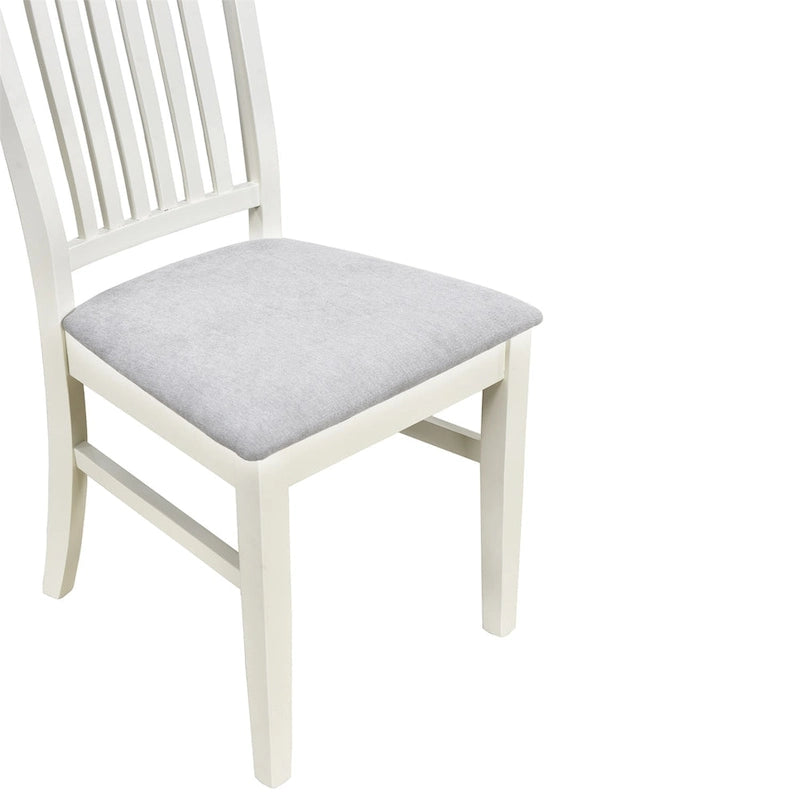 Ensemble de table à manger en bois Merax style milieu du siècle, 6 pièces