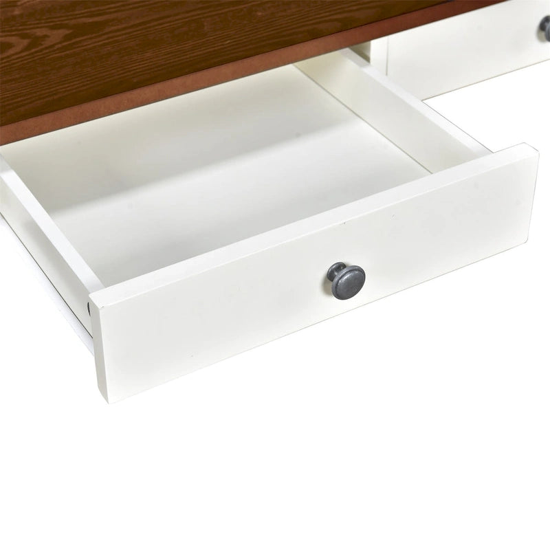 Ensemble de table à manger en bois Merax style milieu du siècle, 6 pièces