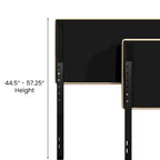 Tête de lit capitonnée universelle