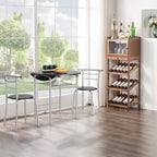 Table de salle à manger à abattants de 80 cm pour petits espaces, ensemble table et chaises de cuisine pour 2 personnes