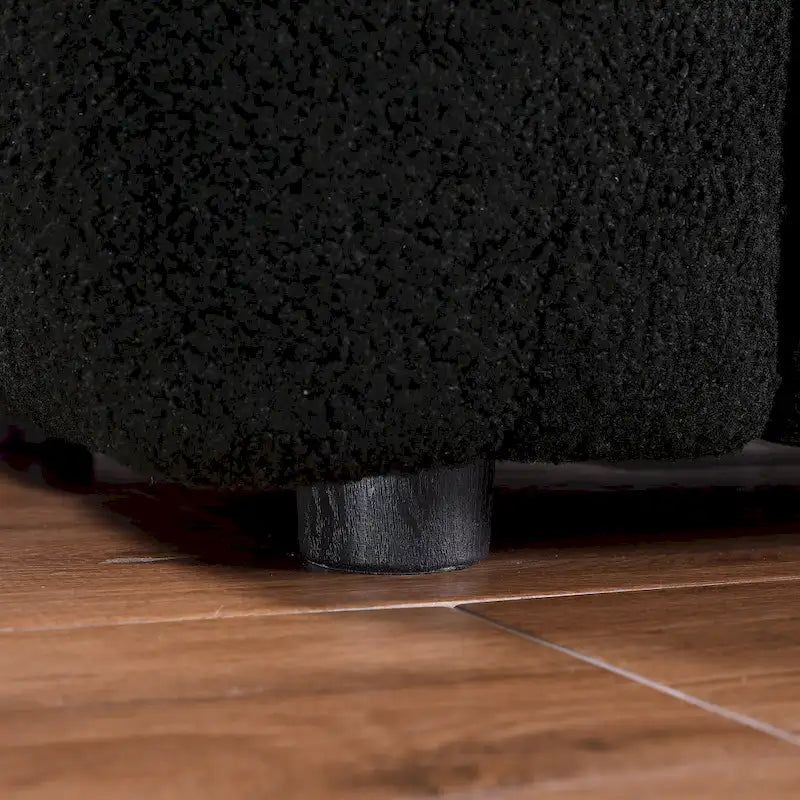 64,96 cm de longueur, 35,83 cm de profondeur, forme ergonomique adaptée à la morphologie américaine, canapé moelleux, canapé coussin, 2 places, beige coussin