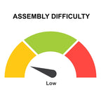 Table basse ronde de 94 cm (37 pouces), en forme de tambour, fabriquée artisanalement avec rangement, en bois de manguier blanc lavé.